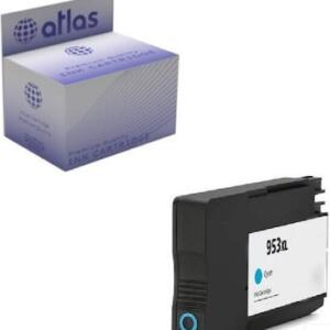 ATLAS ΣΥΜΒΑΤΟ HP 953XL CYAN (F6U16AE) New Version Chip 1.600 Σελίδες HP OfficeJet Pro 7720 , 7730 , 7740 , 8210 , 8218 , 8710 All-in-One , 8714 All-in-One , 8715 All-in-One , 8716 All-in-One , 8717 All-in-One , 8718 All-in-One , 8719 All-in-One ,  8720 All-in-One , 8721 All-in-One , 8725 All-in-One , 8727 All-in-One , 8728 All-in-One , 8730 All-in-One , 8740 All-in-One , 8745 All-in-One