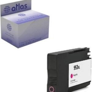 ATLAS ΣΥΜΒΑΤΟ HP 953XL MAGENTA (F6U17AE) New Version Chip 1.600 Σελίδες HP OfficeJet Pro 7720 , 7730 , 7740 , 8210 , 8218 , 8710 All-in-One , 8714 All-in-One , 8715 All-in-One , 8716 All-in-One , 8717 All-in-One , 8718 All-in-One , 8719 All-in-One ,  8720 All-in-One , 8721 All-in-One , 8725 All-in-One , 8727 All-in-One , 8728 All-in-One , 8730 All-in-One , 8740 All-in-One , 8745 All-in-One