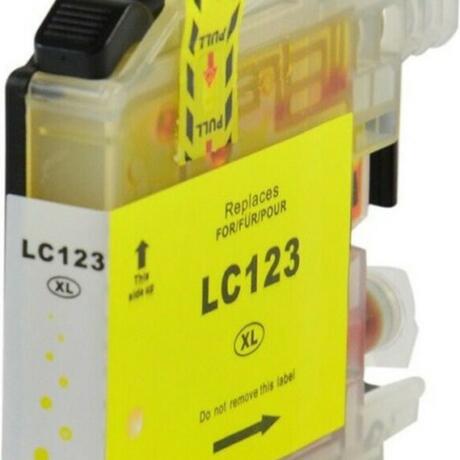ΣΥΜΒΑΤΟ ΜΕΛΑΝΙ BROTHER LC121/123 YELLOW Συμβατό Μελάνι Brother lc121/123xl 10ml 
DCP-J132W/J152W/J552W/
MFC-J441DW/J4510DW/J4610DW/J4710DW/MFC-J6920DW