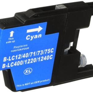 ΣΥΜΒΑΤΟ BROTHER LC12/40/71/73/75XL/400/1220/1240 CY BROTHER DCP-J525W , J725DW , J925DW MFC-J280W , J425W , J430W , J432W , J435W , J625DW , J825DW , J835DW , J5910DW , J6510DW , J6710DW , J6910DW