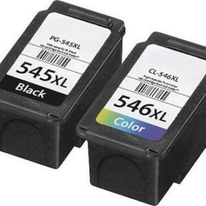 CANON 545XL/546XL-Πακέτο *2* τεμαχίων συμβατών μελανιών με canon PG 545XL black 10ml & CL 546XL colour 10ml. Canon Pixma MG 2450 , MG 2400 Series , MG 2950, MG 2455 , IP 2800 Series , MG 2555 , MG 2900 Series , IP 2850 , MG 2500 Series , MG 2550 , MX 495 Serie , MG 2540 Serie , MG 2550 Serie , MG 2555 Serie , MG 2940 Serie , MG 3000 Serie , MG 3050 Serie , MG 3051 Serie , MG 3052 Serie , MG 3053 Serie , MX 490 Serie , MX 494 Serie TR-4550, 4551