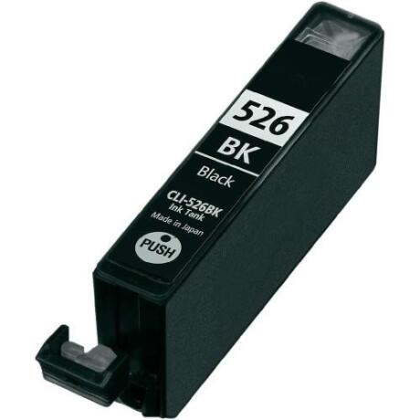 ΣΥΜΒΑΤΟ CANON CLI 526BK CANON PIXMA iP4840 , IP4850 , IP4900 , IP4950 , IP4840 , IX6550 , MG5150 , MG5250 , 5350 , MG6150 , 6250 , MG8150 , 8250 , MFP MX715 , 885 , 895