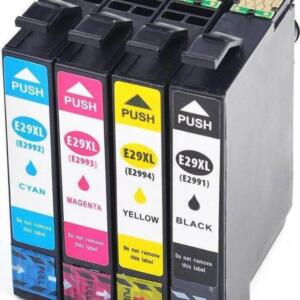 Συμβατό Μελάνι Epson Πλήρες set 4τμχ T29XL T2991, T2992, T2993, T2994 Πολλαπλό (Color) EP Expression Home XP-332/ XP-235/ XP-335/ XP-432/ XP-435/XP-345/XP-445/XP-442/XP-342/XP-247/XP-245/XP-235