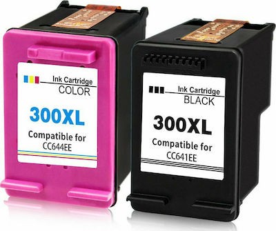 HP 300XL-Πακέτο *2* τεμαχίων συμβατών μελανιών με hp 300xl black 20ml & 300xl colour 21ml PREMIUM HP F2420 , F2480 , F2488 , F2492 , F4200 , F4210 , F4272 , F4273 , F4274 , D1660 , D1663 , D2500 , D2530 , D2560 , D2563 , D2600 , D2660 , D5500 , D5560 , D5563 , F4280 , F4283 , F4292 , F4293 , F4294 , F4400 , F4480 , F4580 , F4583
Photosmart C4670 , C4680 , C4685 , C4690 , C4700 , C4780 , C4785 , C4795 , C4799
Envy 100-D410a/b/ , 110-D411a/c/d/ , 114-D411a/c/ 120