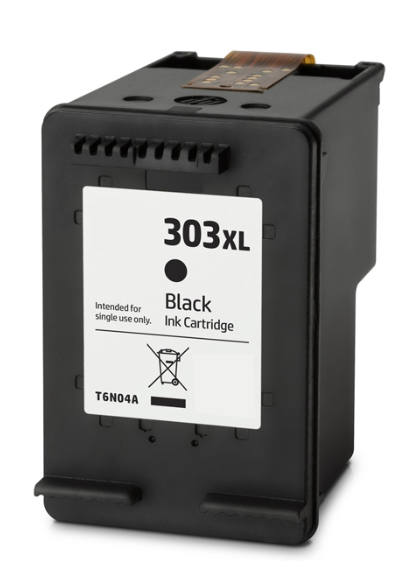 ΣΥΜΒΑΤΟ HP 303XL InkJet (BLACK) (T6N04AE) Συμβατό με τους εκτυπωτές: Hp Envy photo 6200 series,photo 6230,photo 6230 wf ,photo 6232,photo 6234,photo 7100 series,photo 7130,photo 7134,photo 7800 series,photo 7830