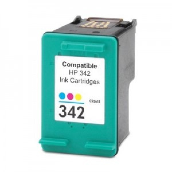ΣΥΜΒΑΤΟ HP 342XL COLOUR Officejet 6307, 6308, 6310, 6315, 6318, 6301, 6304, 6305, Deskjet 5440, 5440XI, 5442, 5443, D4145, 5420, 5420V, D4155, D4160, D4163, D4168, D4180, Photosmart C3173, C3175, C3180, C3183, C3188, C3190, C3193, 7838, 7850, 7853, C3100, C3110, C3125, C3135, C3140, C3150, C3170, C3194, 2575, 2710, 7800, 7830, 7850 v, 7850 xi, PSC 1500, 1503, 1504, 1513s, 1514, 1507, 1508, 1510, 1510s, 1510xi