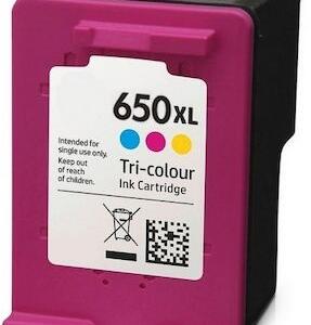 ΣΥΜΒΑΤΟ HP 650XL  Tri-Color CZ102AE JUMBO Deskjet Ink Advantage 2515, 3515, 1515
