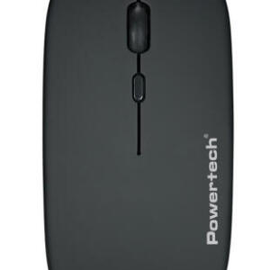 Ασύρματο Ποντίκι POWERTECH PT-1381 Bluetooth & 2.4GHz 1600 DPI Επαναφορτιζόμενο Μαύρο