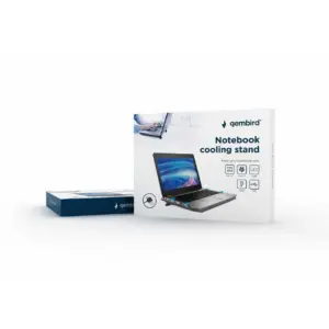 Gembird NBS-1F15-04 Βάση Ψύξης Laptop έως 15” με 1x 120mm Fan & LED – Gaming Cooling Base
