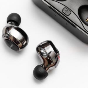 Jabees Firefly PRO True Wireless Earbuds, Metallic