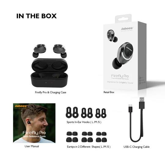 Jabees Firefly PRO True Wireless Earbuds, Metallic - Image 5