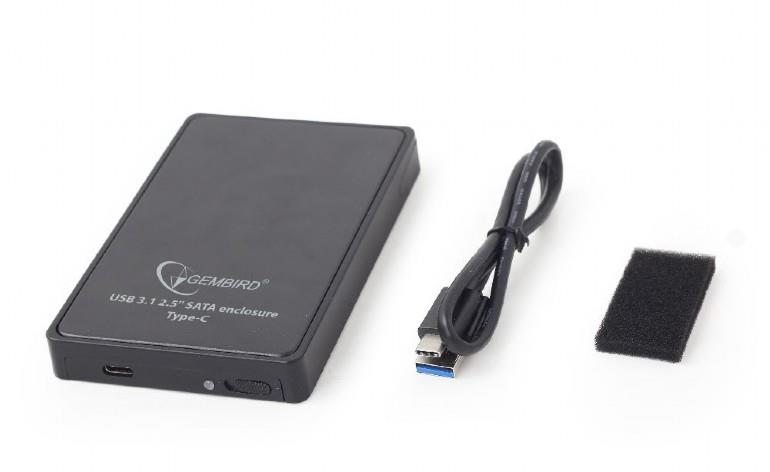 Gembird Θηκη USB 3.1 2.5 Enclosure, Type-c - Image 2