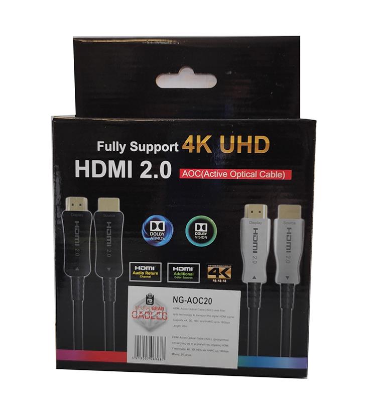 NG Καλωδιο AOC HDMI 20M, 4K 60HZ