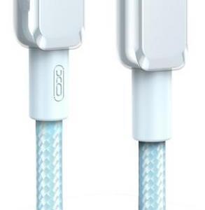 XO NB-Q250A Καλωδιο Φορτισης Typec σε Lightning, 27W, Γαλαζιο