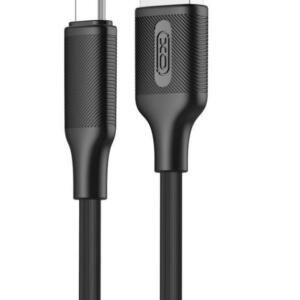 XO NB265 Καλωδιο Φορτισης Minimalist Series Type-c, Μαυρο