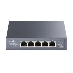 Cudy HS105, 5-port 2.5G Metal Switch 2.5g/1000m/100m/10m