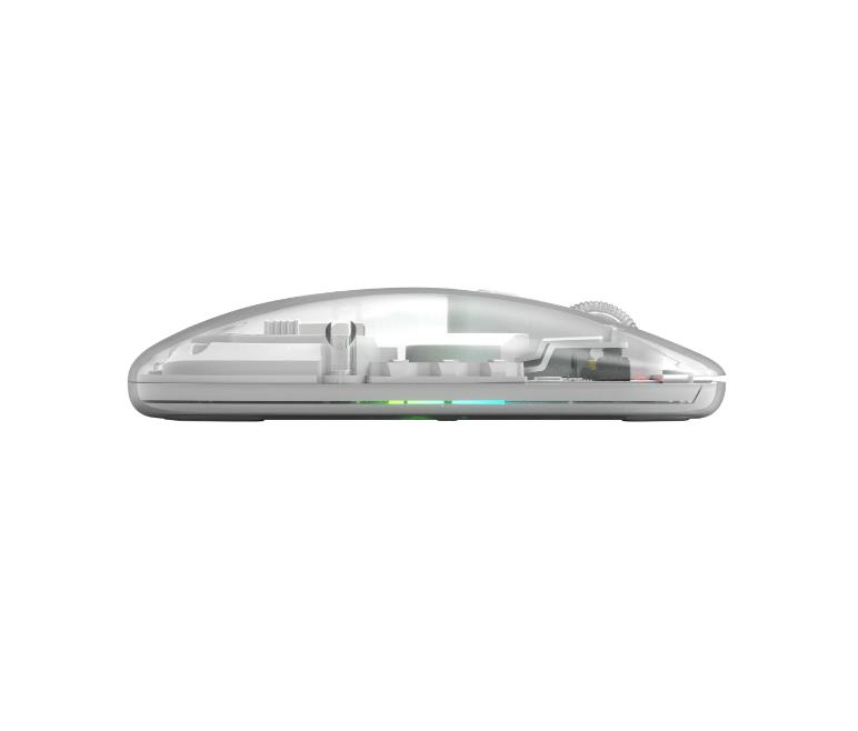 Marvo Ποντικι M808W Διαφανο Ασυρματο 2.4g+bt, RGB, Αθορυβοι Διακοπτες - Image 5