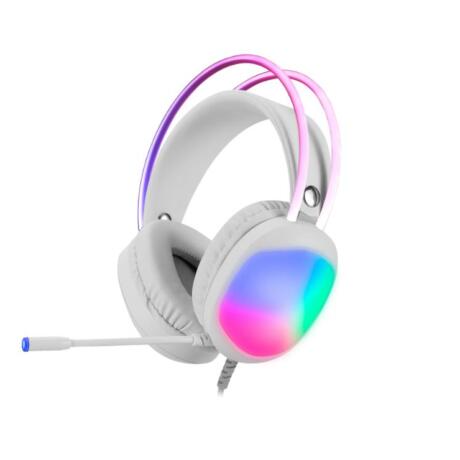 Marvo HG8959 Διαφανη Ενσυρματα Gaming Ακουστικα, RGB