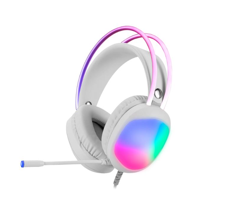 Marvo HG8959 Διαφανη Ενσυρματα Gaming Ακουστικα, RGB