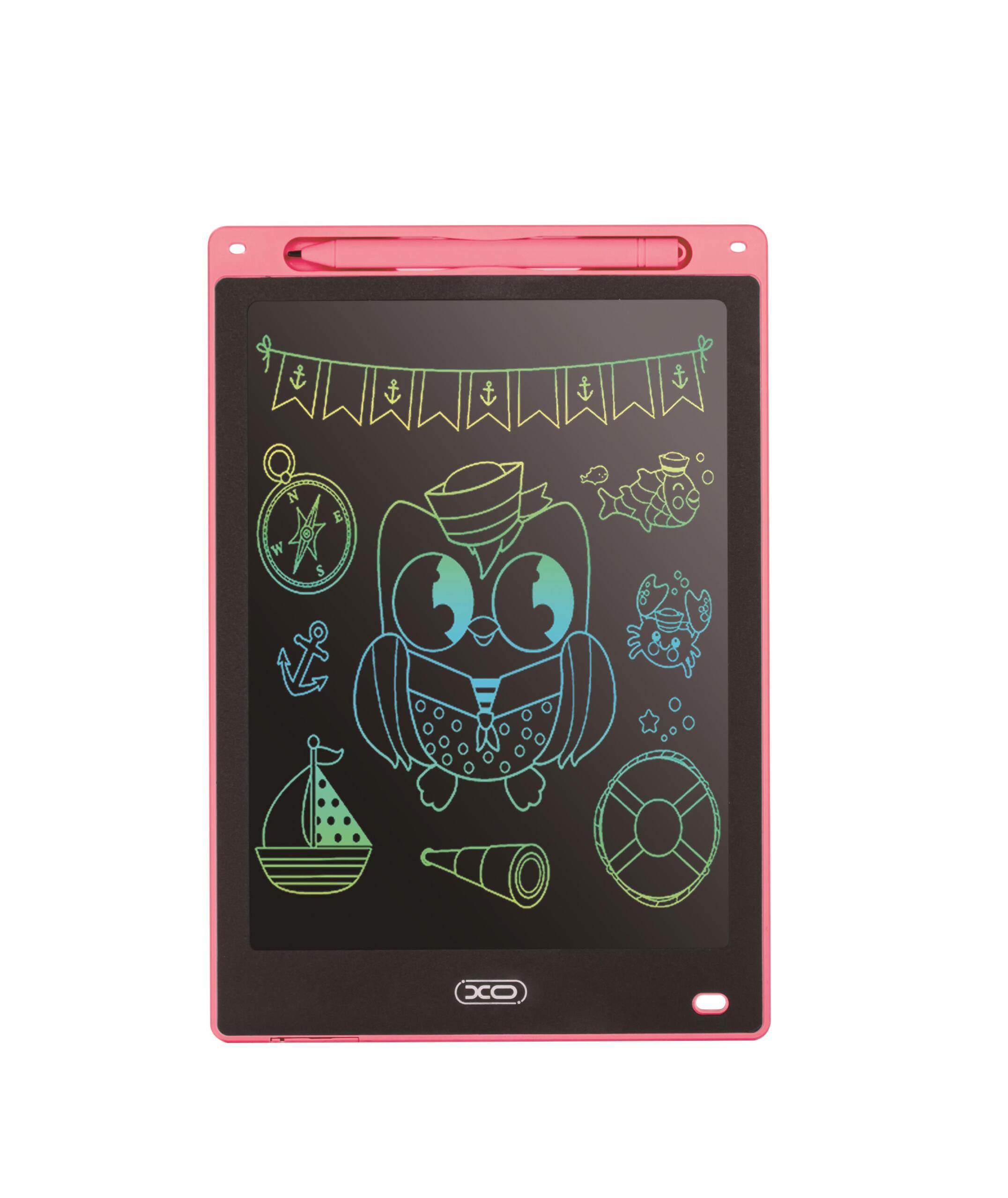 XO V01 LCD Tablet Χειρογραφου 10in, ΡΟΖ