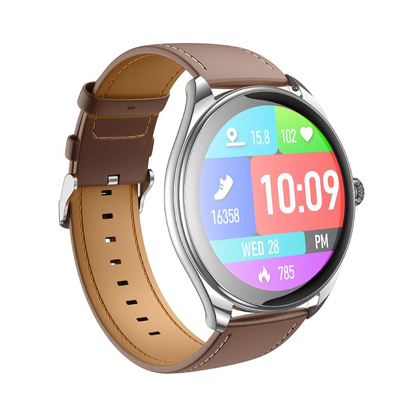 Hoco Y22 Amoled Sports Watch (call Version), Ασημι