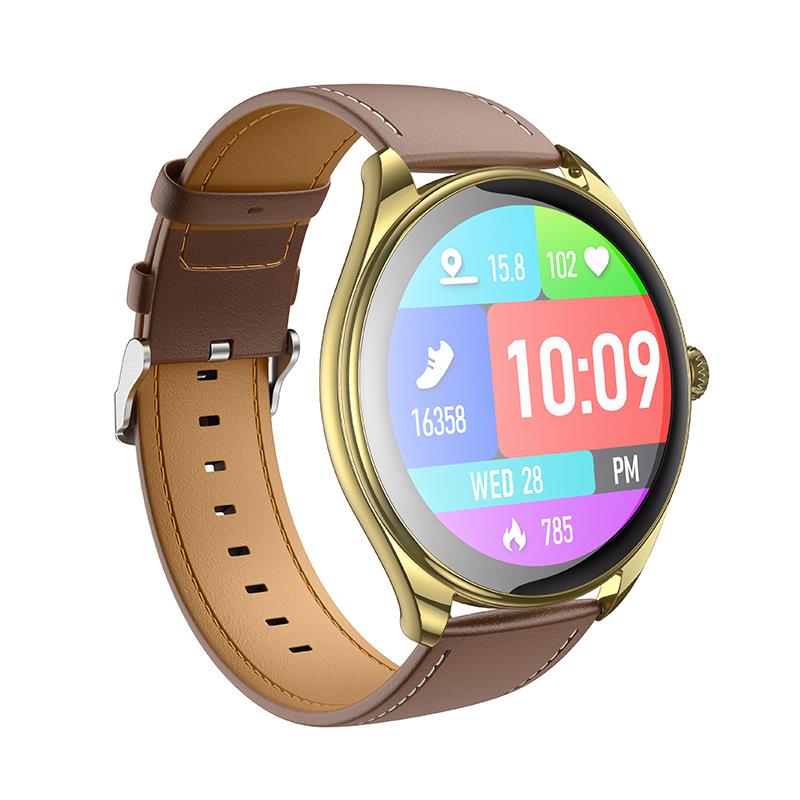 Hoco Y22 Amoled Sports Watch (call Version), Χρυσο