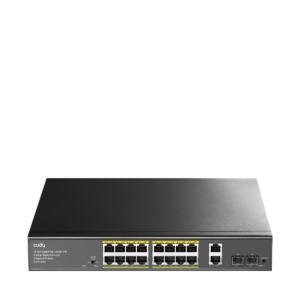 Cudy GS1018PS2 16-PORT Gigabit Poe+ Switch +2 Uplink Gigabit Port +...