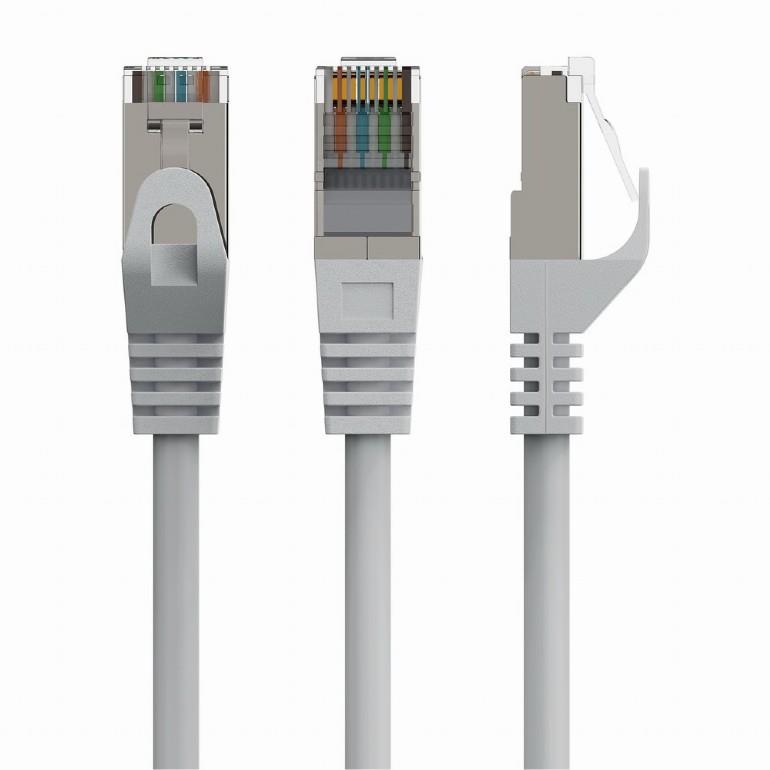 Cablexpert Καλωδιο S/ftp CAT6A 0.25m, Lszh, Γκρι