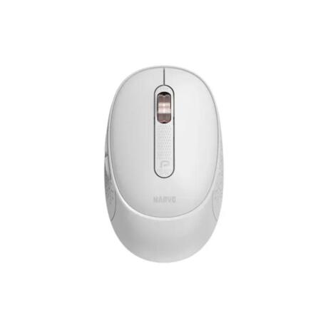 Marvo WM111 Ασυρματο Ποντικι,1600dpi, Λευκο/ασημι