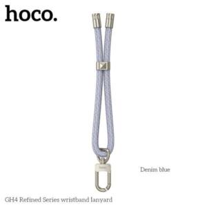 Hoco GH4 Refined Series Wristband Lanyard, Denim Blue