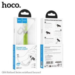 Hoco GH4 Refined Series Wristband Lanyard, Fluorescent Green