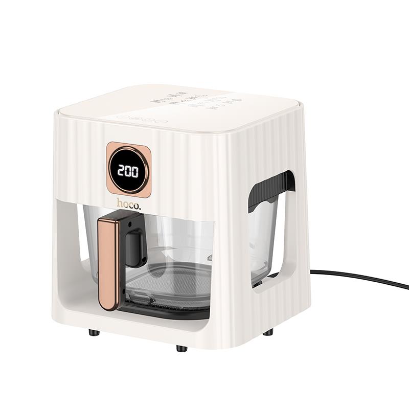 Hoco HJD15A Kitchen Electric AIR Fryer, 1000W, 4.5lt, Μπεζ