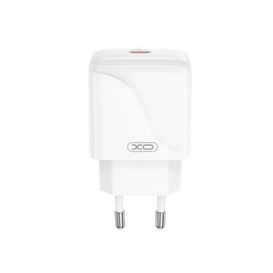 XO L141 Φορτιστης 20W, 1 Θυρα Type-c, Λευκος
