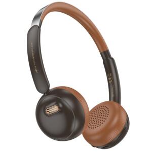 Hoco W62 Verso Retro Bluetooth Headphones, Καφε