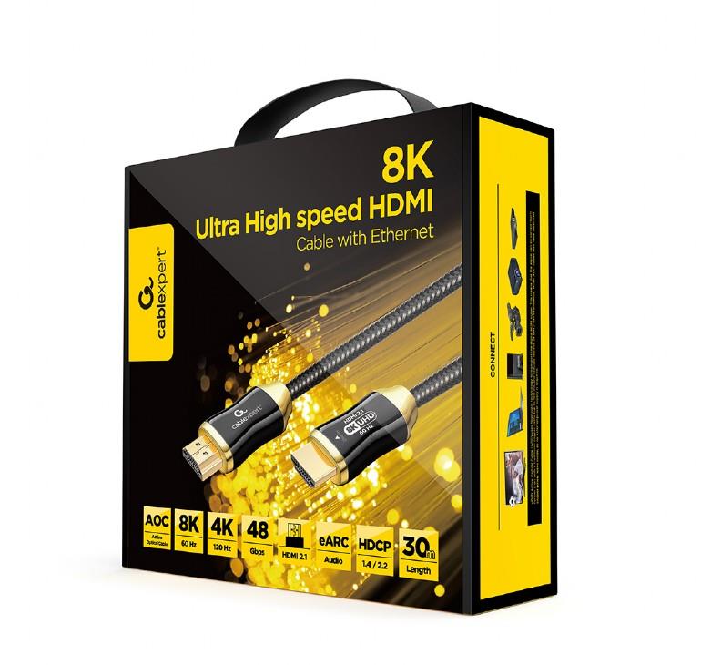 Cablexpert Καλωδιο HDMI, 8K, AOC, Male-male, 30m - Image 2