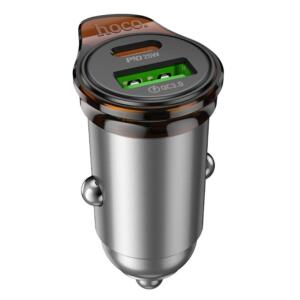 Hoco NZ16A Φορτιστης Αυτοκινητου, Rigorous PD25W και QC3.0, 2 Θυρες...
