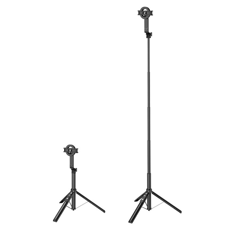Hoco K25 Sherkhan Μαγνητικο Selfie Stick, Αλουμινιο, Μαυρο - Image 3