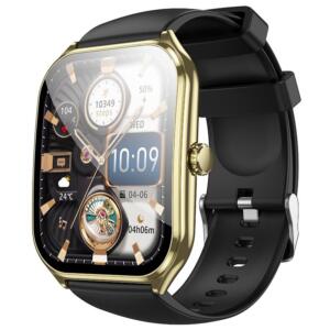 Hoco Y28 Amoled Smart Sports Watch(λειτουργια Κλησης), Χρυσο