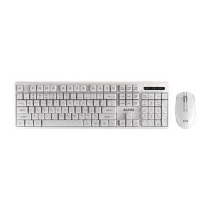 Marvo Office WS005 Ασυρματο ΣΕΤ Πληκτρολογιο/ποντικι, Λευκο