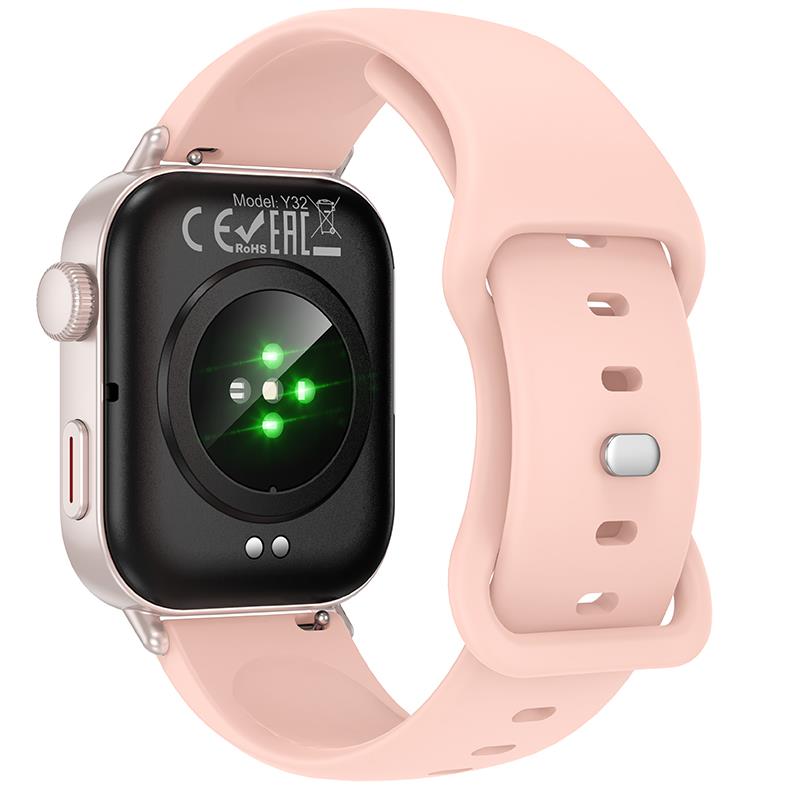 Hoco Y32 Sports Smart Watch (call Version), ΡΟΖ - Image 2
