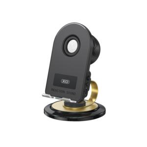 XO F68 Inductive Βαση Κινητου με Bluetooth Ηχειο, Μαυρο