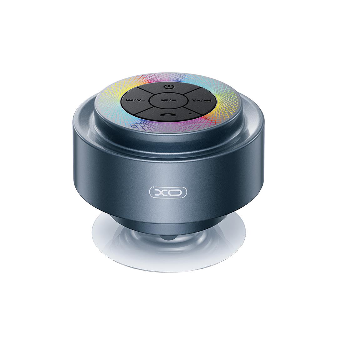 XO F64 Ηχειο Bluetooth Μπανιου, Αδιαβροχο, Γκρι