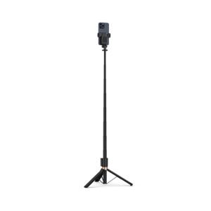 XO SS23 Selfie Stick, Βαση Κινητου, με Φωτισμο, Μαυρο
