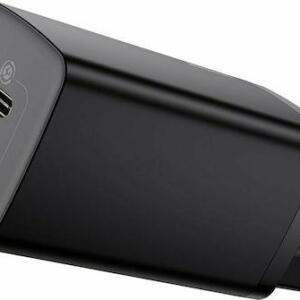 Baseus GAN 2 Lite Φορτιστης Γρηγορης Φορτισης, 2 Θυρες, 65W, Μαυρος