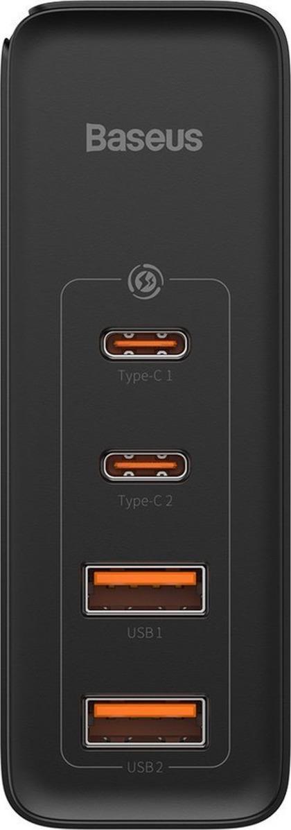 Baseus GAN 2 PRO Φορτιστης Γρηγορης Φορτισης, 2 Θυρες Type C + 2 Θυ... - Image 2