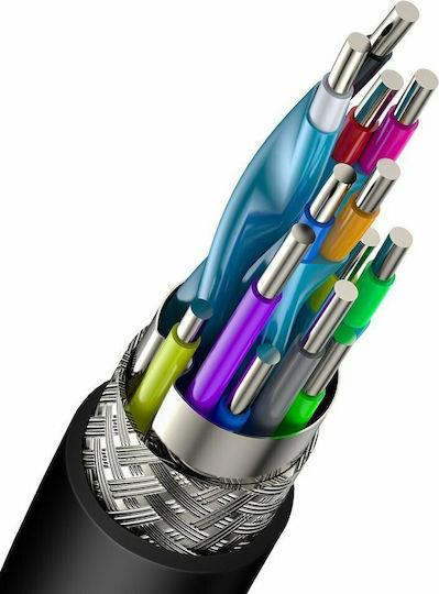 Baseus Cafule, Καλωδιο HDMI, 4κ, 2m, Μαυρο - Image 2