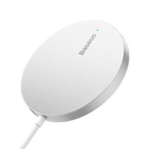 Baseus Simple MINI3 Ασυρματος Φορτιστης, 15W, Ασημι