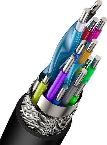 Baseus Cafule, Καλωδιο HDMI, 4κ, 1m, Μαυρο - Image 2