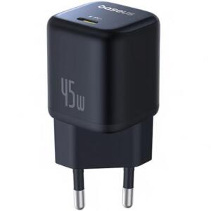 Baseus Picogo GAN, Φορτιστης Γρηγορης Φορτισης, Θυρa Type-c, 45W, Μ...