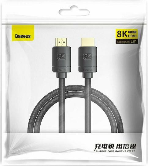 Baseus High Definition Series, Καλωδιο HDMI, 8κ, 1m, Μαυρο - Image 3